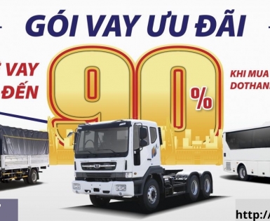 CHƯƠNG TRÌNH VAY ƯU ĐÃI TỪ ACB LEASING KHI MUA XE TẢI ĐÔ THÀNH