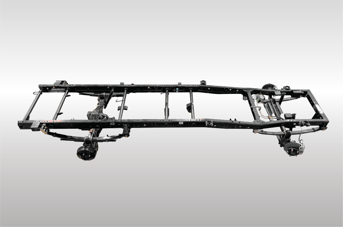  Khung chassis rời bằng thép cường độ cao